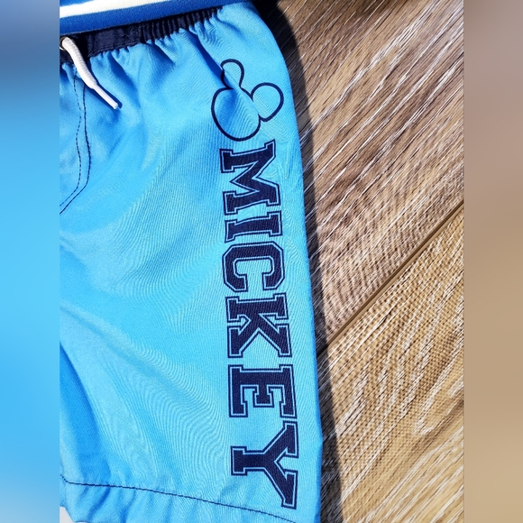 🇺🇲Disney's Mickey toddler boys swim trunks blue, red Size 3T - Picture 2 of 7